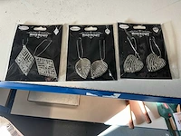 Home accent metalen hangers (60x) - afbeelding 5 van  5