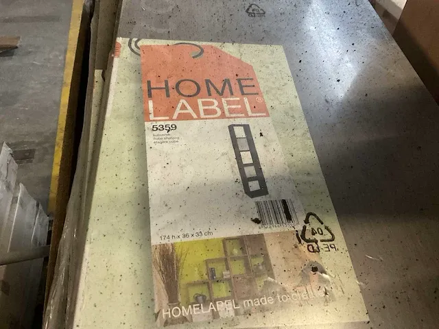 Home label vakkenkast (21x) - afbeelding 2 van  10