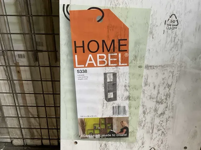 Home label vakkenkast (21x) - afbeelding 4 van  10