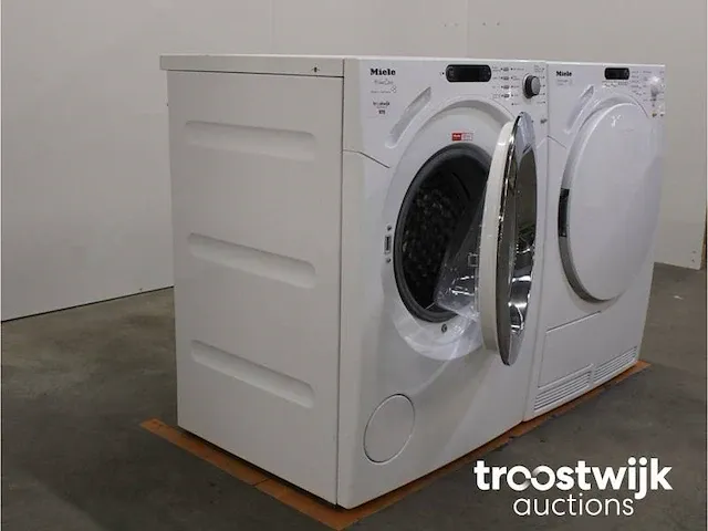 Homecare wasmachine & miele t 7744 c softcare system droger - afbeelding 4 van  8