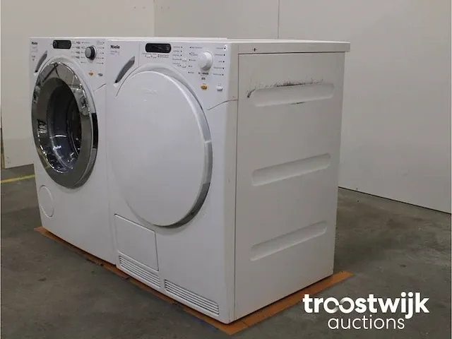 Homecare wasmachine & miele t 7744 c softcare system droger - afbeelding 7 van  8