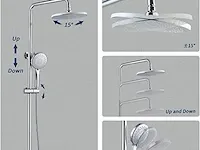 Homelody thermostaat douchesysteem chroom - afbeelding 4 van  6
