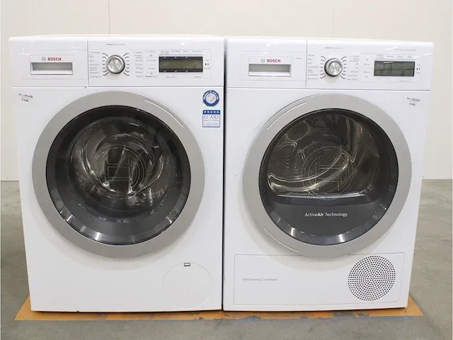 Homeprofessional wasmachine & bosch homeprofessional selfcleaning condenser a++ droger - afbeelding 1 van  8