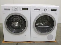 Homeprofessional wasmachine & bosch homeprofessional selfcleaning condenser a++ droger - afbeelding 1 van  8