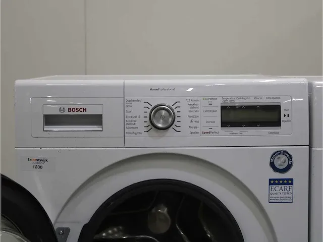 Homeprofessional wasmachine & bosch homeprofessional selfcleaning condenser a++ droger - afbeelding 3 van  8