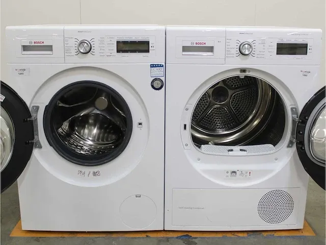 Homeprofessional wasmachine & bosch homeprofessional selfcleaning condenser a++ droger - afbeelding 2 van  8