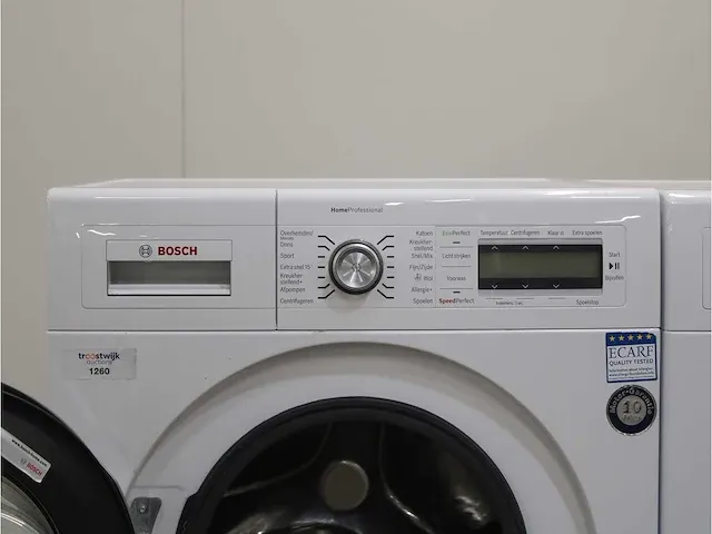 Homeprofessional wasmachine & bosch homeprofessional selfcleaning condenser a++ droger - afbeelding 3 van  8
