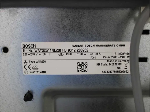 Homeprofessional wasmachine & bosch homeprofessional selfcleaning condenser a++ droger - afbeelding 5 van  8