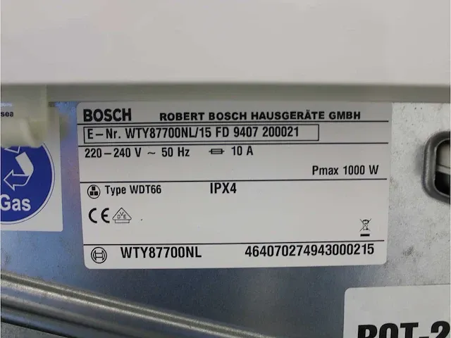Homeprofessional wasmachine & bosch homeprofessional selfcleaning condenser a++ droger - afbeelding 8 van  8