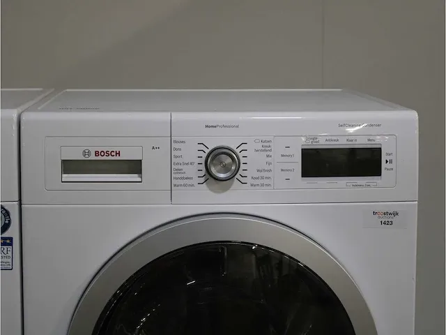 Homeprofessional wasmachine & bosch homeprofessional selfcleaning condenser a++ droger - afbeelding 6 van  8
