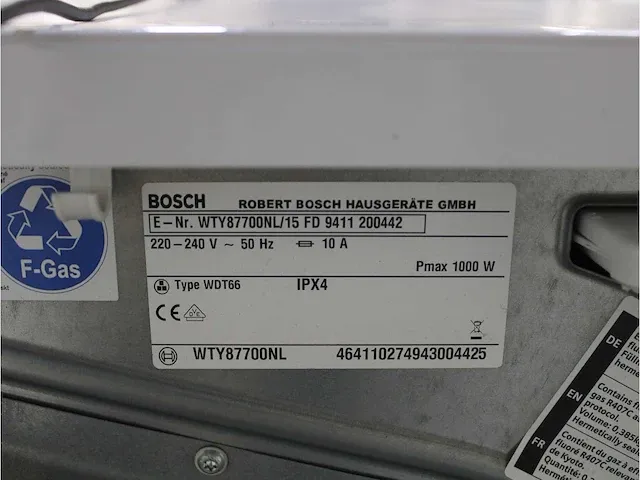 Homeprofessional wasmachine & bosch homeprofessional selfcleaning condenser a++ droger - afbeelding 8 van  8