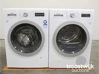 Homeprofessional wasmachine & bosch homeprofessional selfcleaning condenser a++ droger - afbeelding 1 van  8
