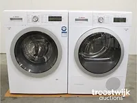 Homeprofessional wasmachine & bosch homeprofessional selfcleaning condenser a++ droger - afbeelding 1 van  8