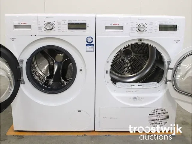 Homeprofessional wasmachine & bosch homeprofessional selfcleaning condenser a++ droger - afbeelding 2 van  8