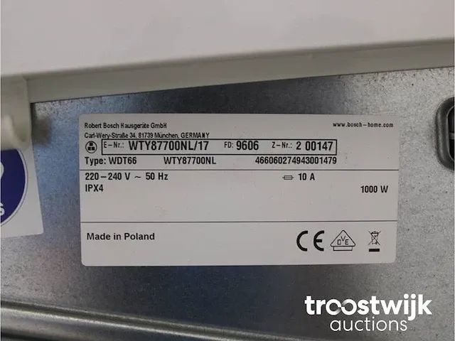 Homeprofessional wasmachine & bosch homeprofessional selfcleaning condenser a++ droger - afbeelding 8 van  8