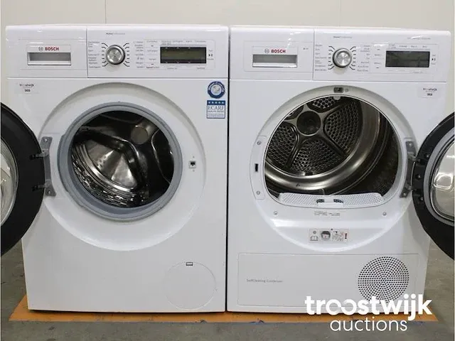 Homeprofessional wasmachine & bosch homeprofessional selfcleaning condenser a++ droger - afbeelding 2 van  8
