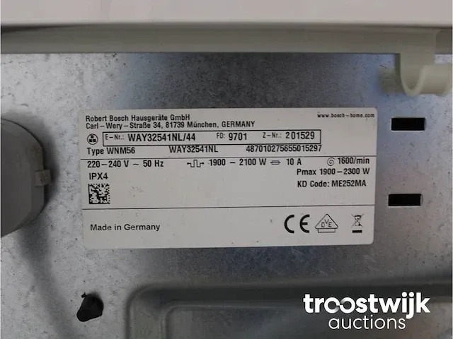 Homeprofessional wasmachine & bosch homeprofessional selfcleaning condenser a++ droger - afbeelding 5 van  8