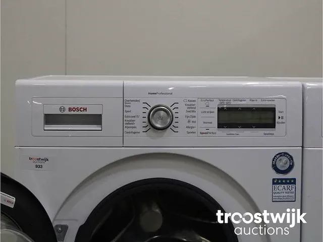 Homeprofessional wasmachine & bosch homeprofessional selfcleaning condenser a++ droger - afbeelding 3 van  8