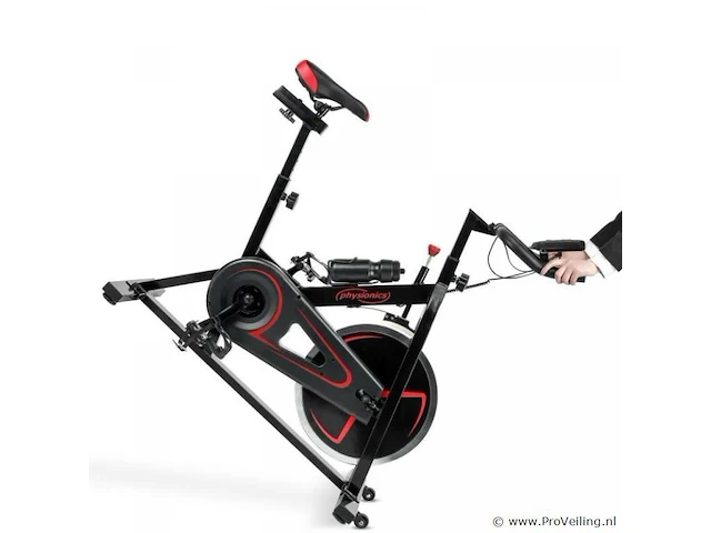 Hometrainer / fitnessfiets incl. display - afbeelding 2 van  12