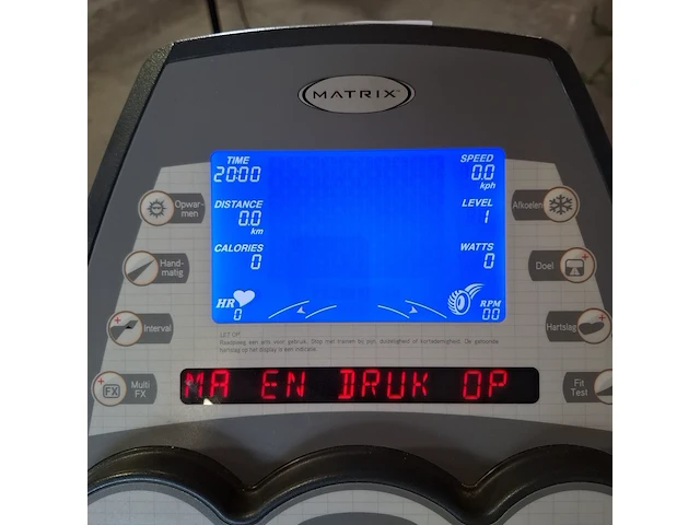 Hometrainer, matrix, u1x - afbeelding 9 van  13