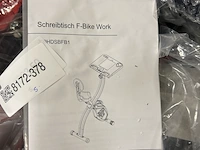 Hometrainer met rugleuning, f-bike - afbeelding 4 van  5