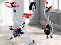 Hometrainer met rugleuning opvouwbaar ultrasport, f-bike 200b - afbeelding 3 van  4
