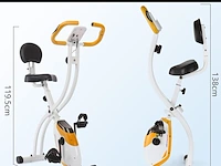 Hometrainer met rugleuning ultrasport - afbeelding 2 van  4