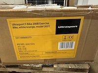 Hometrainer met rugleuning ultrasport - afbeelding 4 van  4