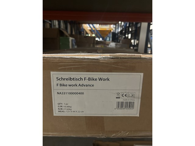 Hometrainer ultrasport, f-bike work - afbeelding 2 van  2