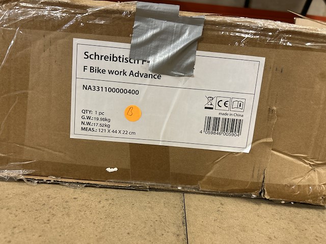 Hometrainer, ultrasport, f-bike - afbeelding 3 van  6