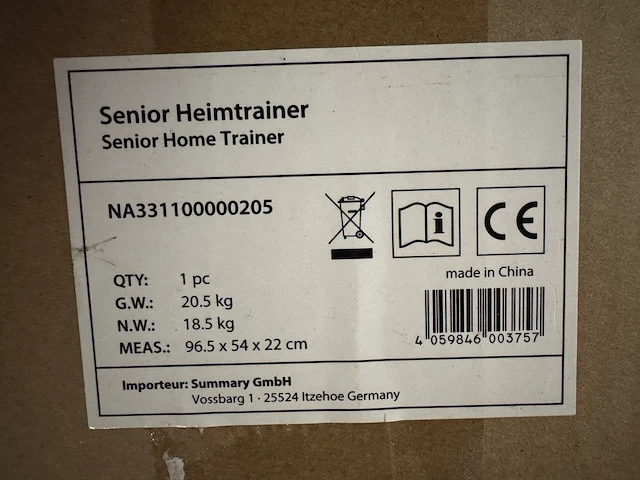 Hometrainer ultrasport - afbeelding 2 van  2