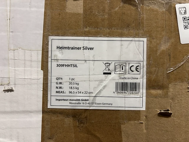 Hometrainer wellactive - afbeelding 4 van  4