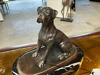 Hond bronzen beeld - afbeelding 2 van  4
