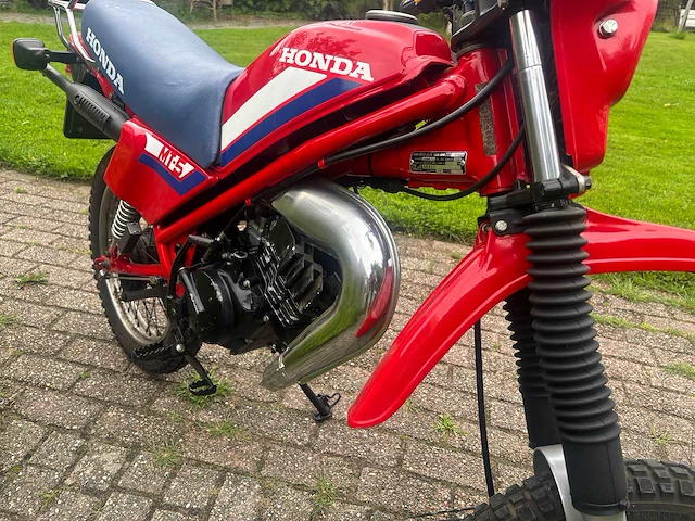 Honda - bromfiets - mt 50 - 1985 - moped - afbeelding 16 van  16