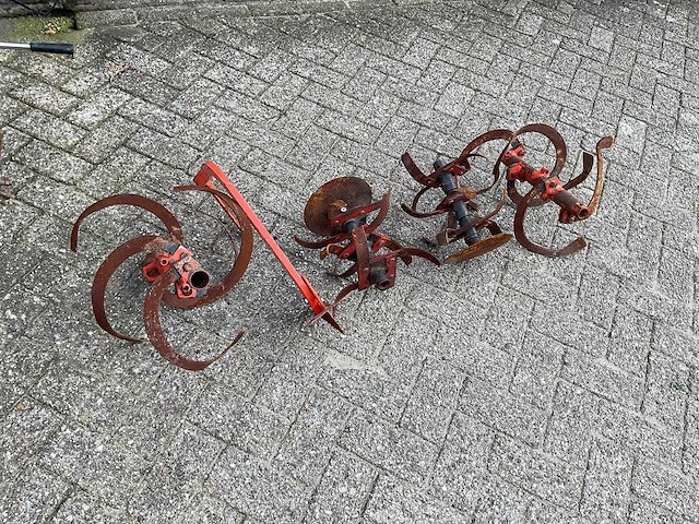 Honda - f410 - 2 wielige tuintrekker - afbeelding 2 van  8