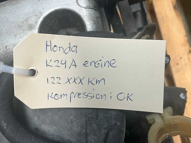 Honda - k24a - car engine - afbeelding 6 van  6