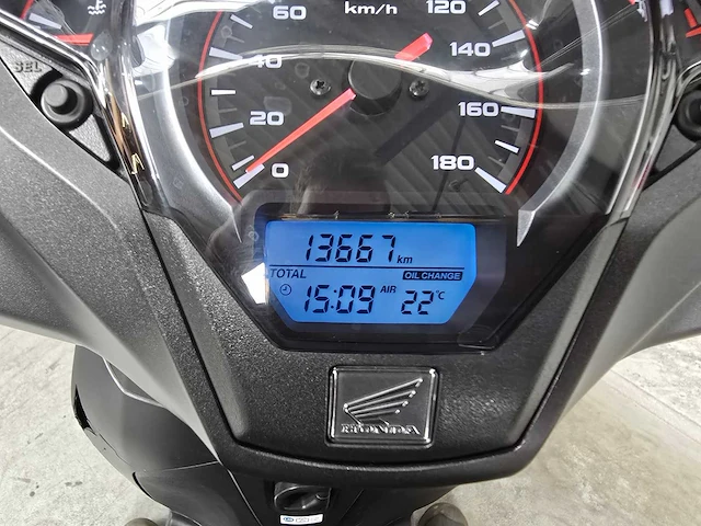 Honda - sh300i - abs - 4t motorscooter - afbeelding 7 van  7