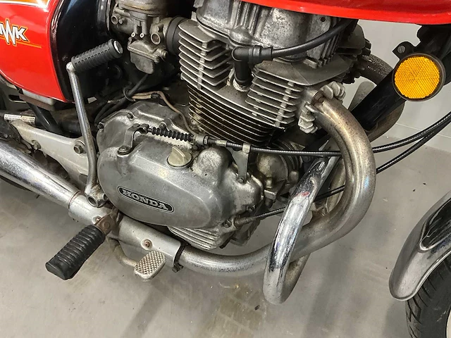 Honda - tour - cb 400 n/t - motorfiets - afbeelding 4 van  12