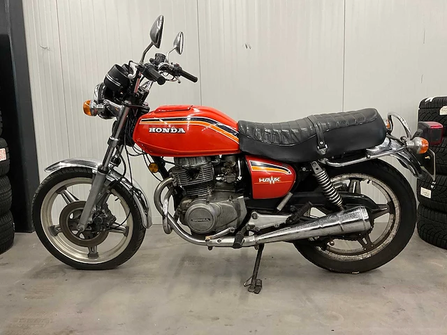 Honda - tour - cb 400 n/t - motorfiets - afbeelding 1 van  12