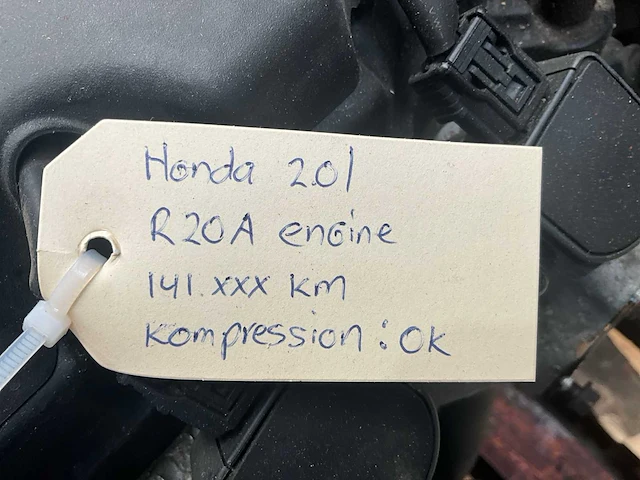 Honda 2.0l r20a automotor - afbeelding 5 van  5