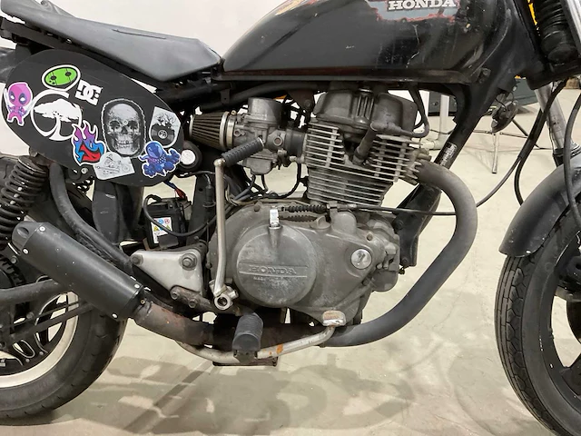 Honda chopper cm 400 t motor - afbeelding 17 van  17