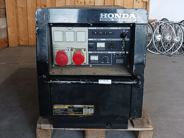 Honda diesel aggregaat 12kva - afbeelding 3 van  19