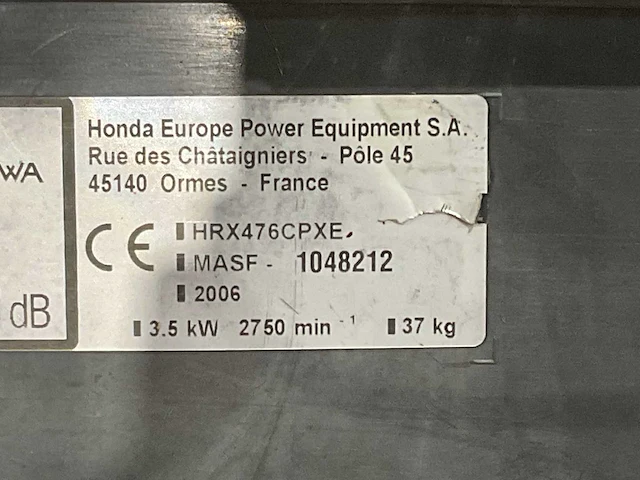 Honda gazonmaaier - afbeelding 7 van  7