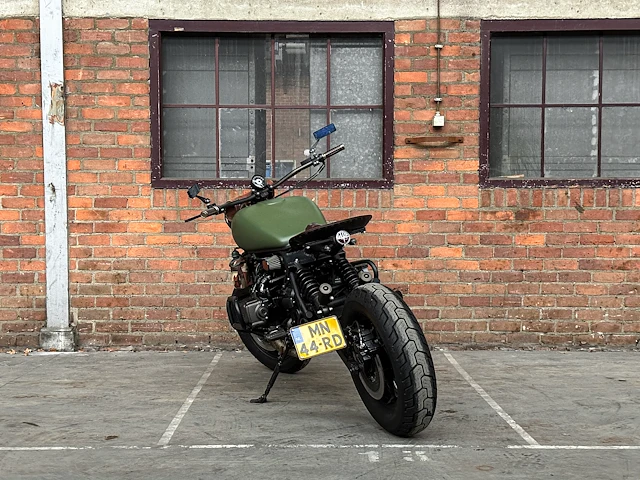 Honda gl1200 interstate (custom goldwing) 1181cc 1987, mn-44-rd cafe racer motorfiets - afbeelding 17 van  32