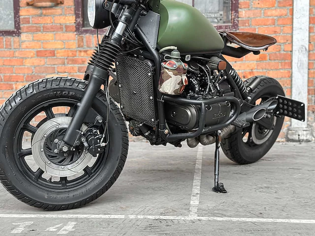 Honda gl1200 interstate (custom goldwing) 1181cc 1987, mn-44-rd cafe racer motorfiets - afbeelding 22 van  32