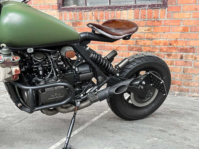 Honda gl1200 interstate (custom goldwing) 1181cc 1987, mn-44-rd cafe racer motorfiets - afbeelding 27 van  32