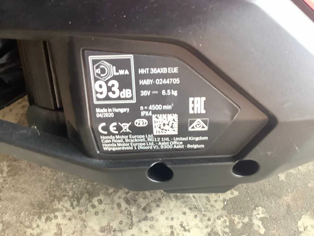 Honda hht364xb bosmaaier - afbeelding 6 van  6