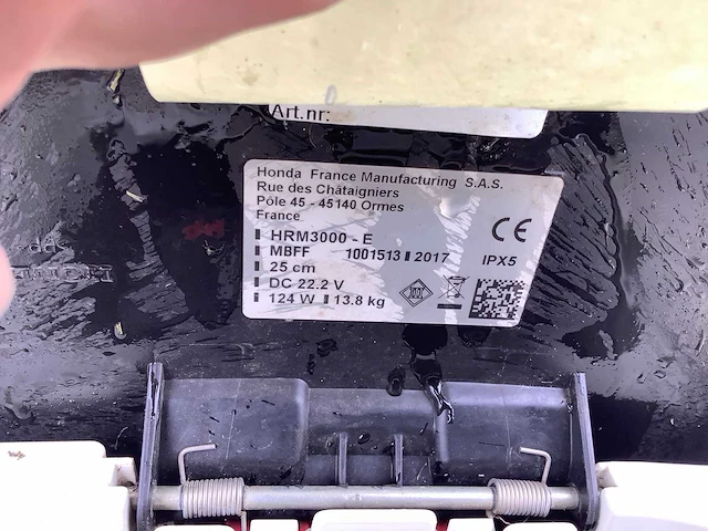 Honda hrm3000 e robotmaaier - afbeelding 4 van  4