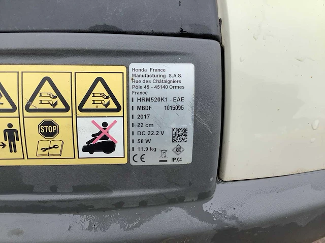 Honda hrm520k1 robotmaaier - afbeelding 4 van  4