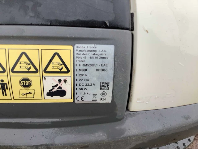 Honda hrm520k1 robotmaaier - afbeelding 4 van  4